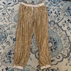 Victoria’s Secret Sequin Joggers M